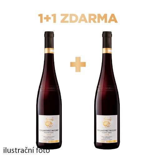 Habánské sklepy Rulandské modré 2018 pozdní sběr RETAIL 1+1 ZDARMA